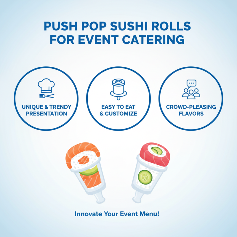 Why Choose Push Pop Sushi Roll for Your Next Event?