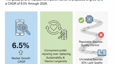 Las mejores piezas de repuesto para teléfonos móviles en 2026 para compradores internacionales.