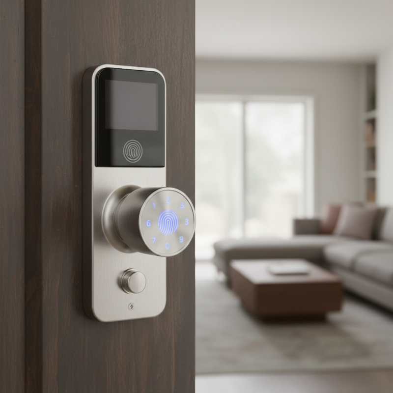 Top 10 Electronic Door Knobs for Home Security Solutions?