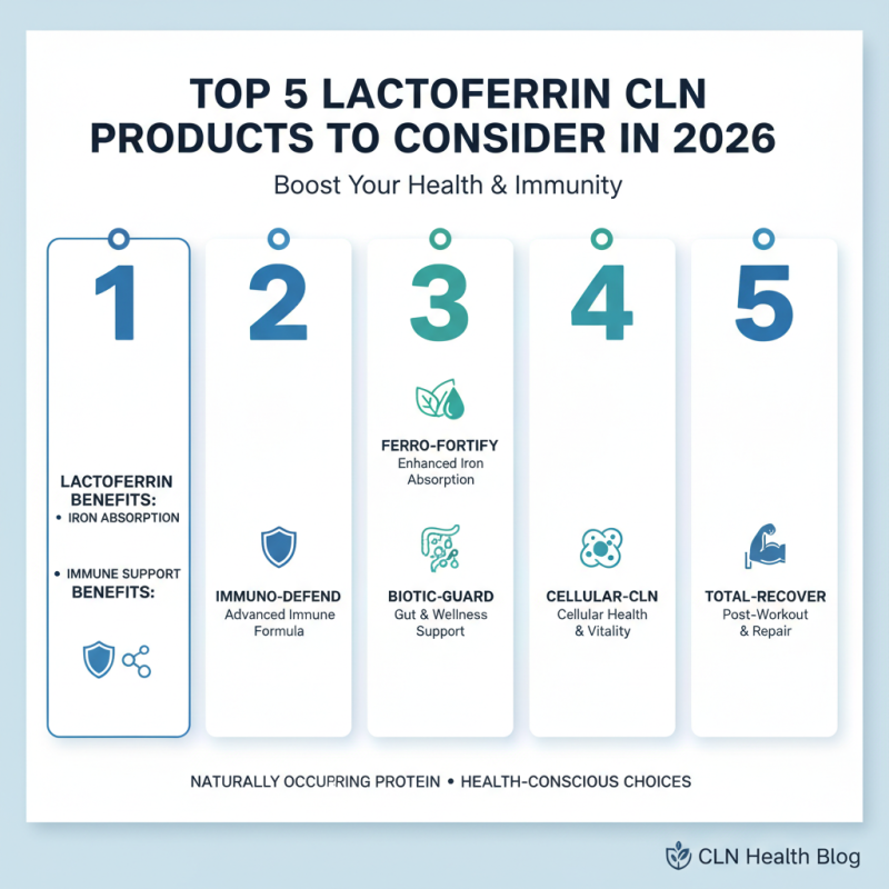 2026 Top Best Buy Lactoferrin Cln Products to Consider?