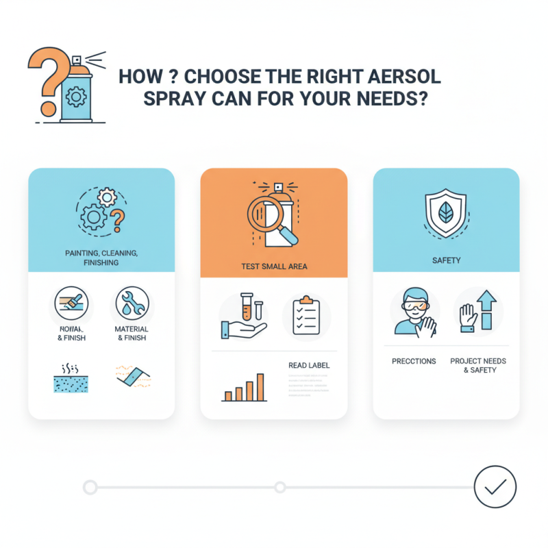 How to Choose the Right Aerosol Spray Can for Your Needs?