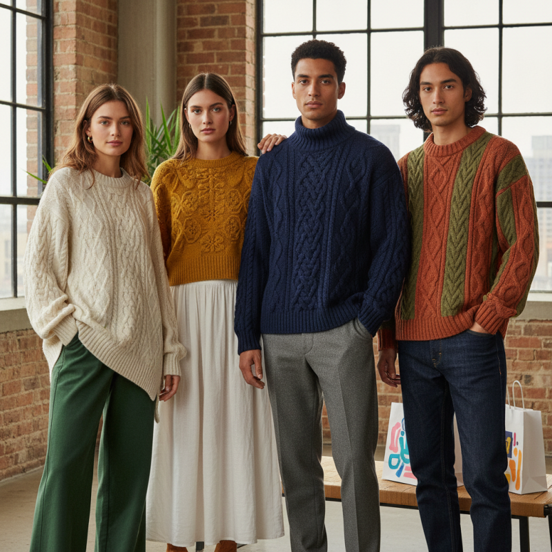 2026 Top Cable Knit Pullover Sweater Trends for Buyers?