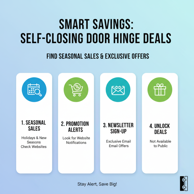 How to Get Discounts on YOUDO Self Closing Door Hinges Service?