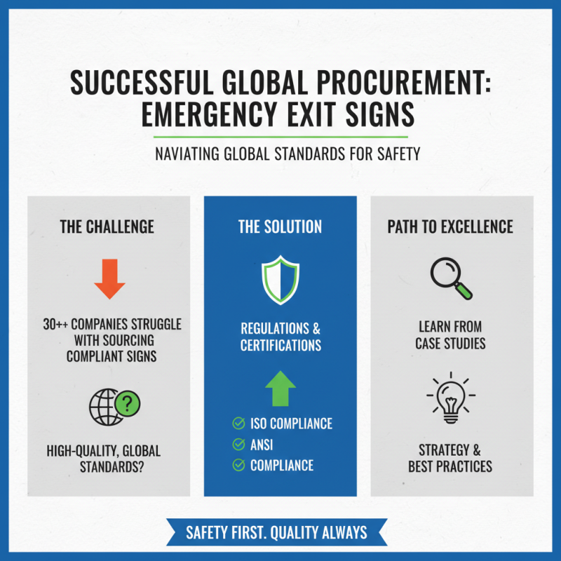 China Top Emergency Exit Signs for Global Procurement Needs?