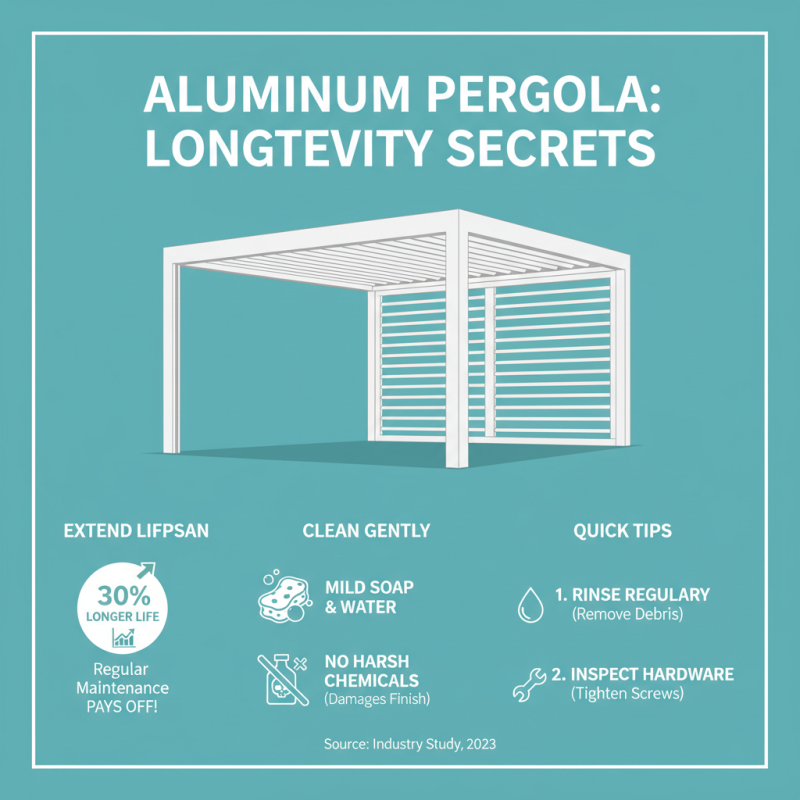 How to Choose the Best Aluminum Louvered Pergola for Your Space?