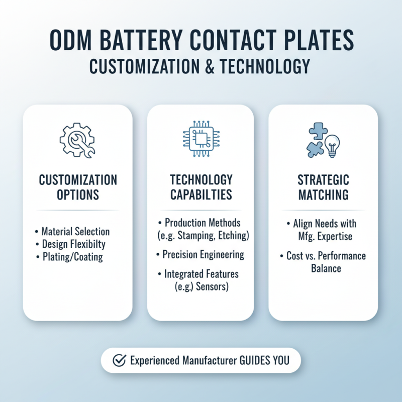 2026 How to Choose the Best ODM Custom Battery Contact Plate Manufacturers?