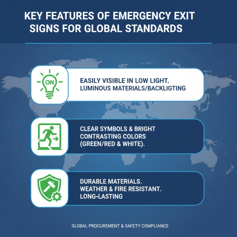China Top Emergency Exit Signs for Global Procurement Needs?