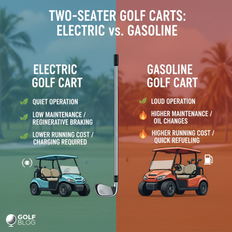 How to Choose the Best Two Seater Golf Cart for Your Needs?