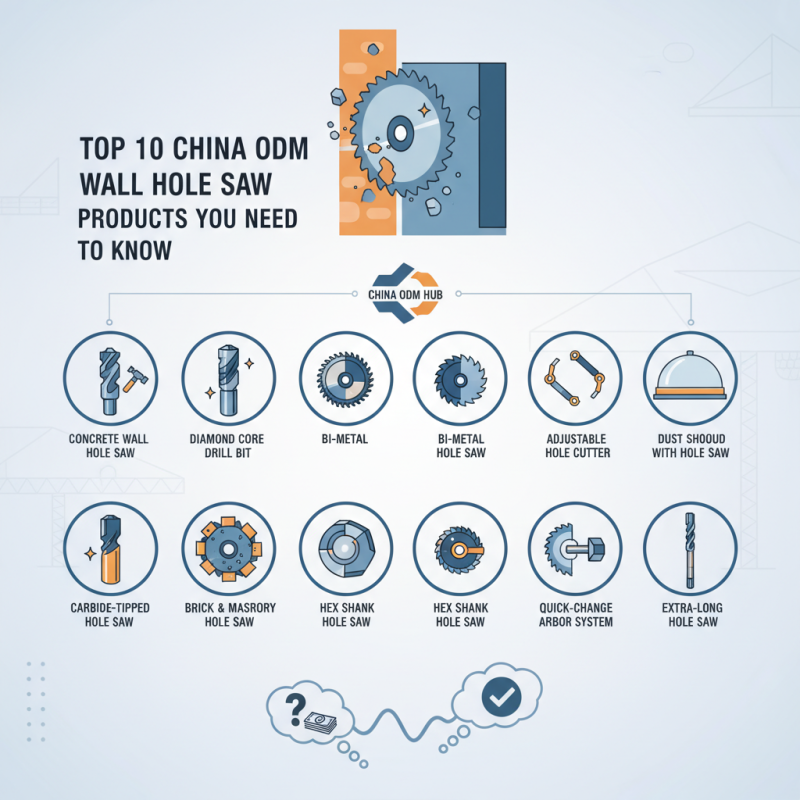 Top 10 China ODM Wall Hole Saw Products You Need to Know?