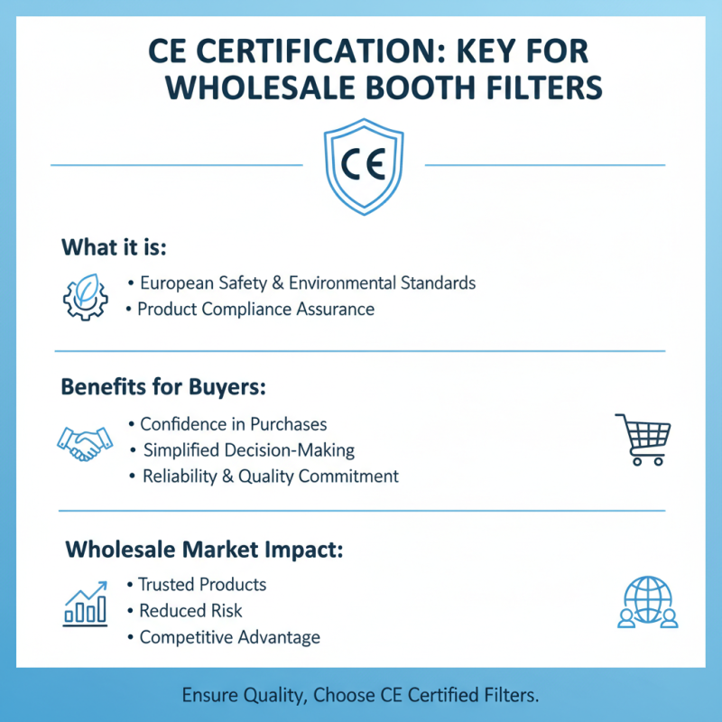 Why CE Certification Matters for Wholesale Booth Filters Products?
