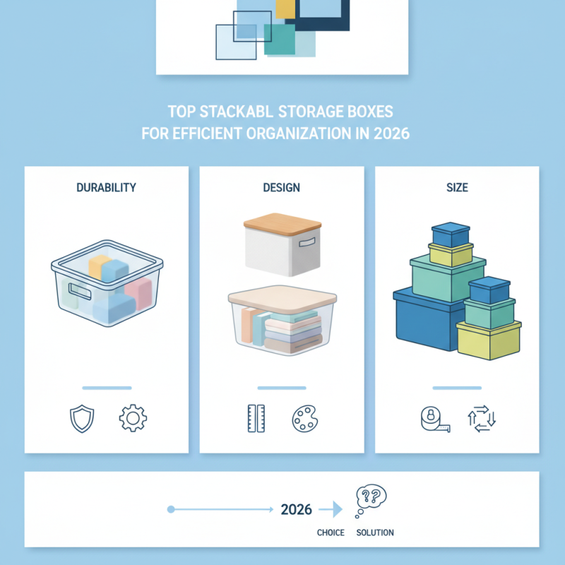 Top Stackable Storage Boxes for Efficient Organization in 2026?