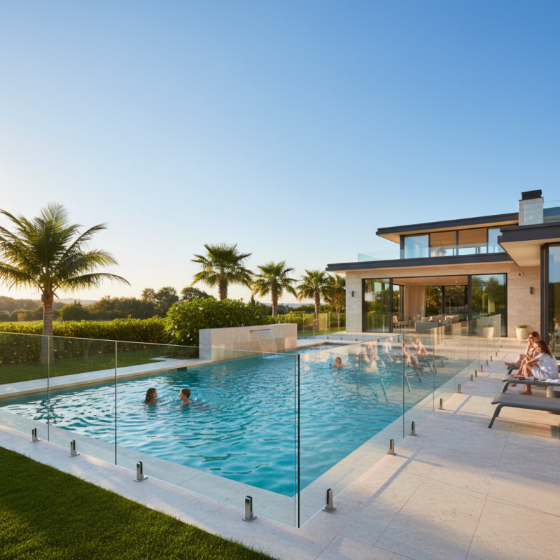 Best Tempered Pool Fence Glass Options for Safe Swimming?