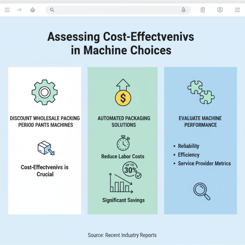 Top 5 Tips for Choosing a Discount Wholesale Period Pants Packing Machine Service?