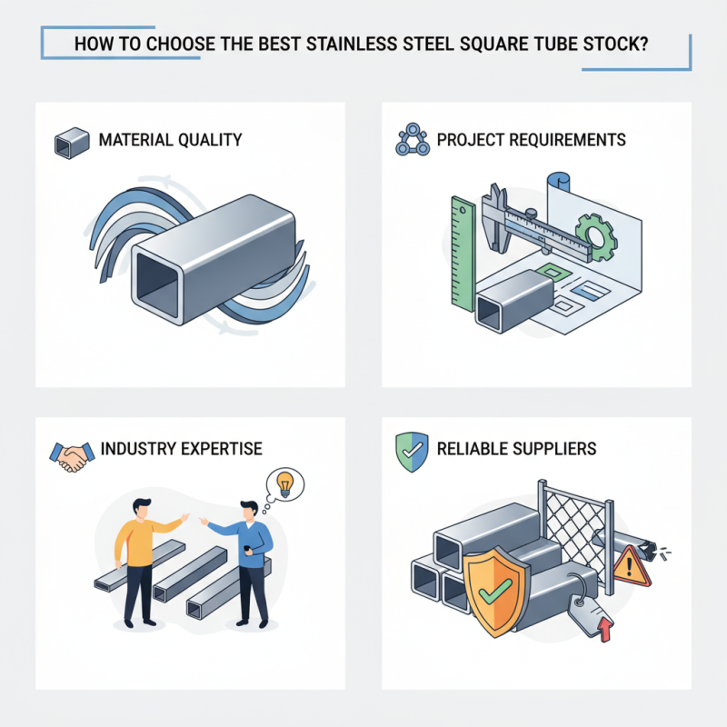 How to Choose the Best Stainless Steel Square Tube Stock?
