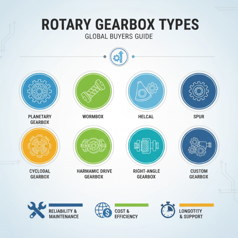 Top 10 Rotary Gearbox Types for Global Buyers to Consider?