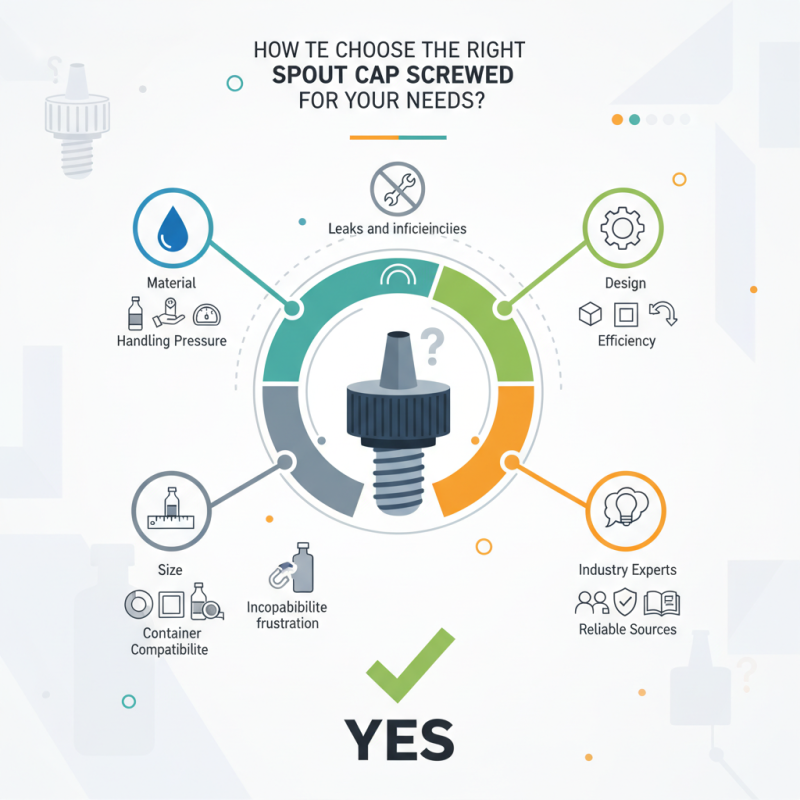 How to Choose the Right Spout Cap Screwed for Your Needs?