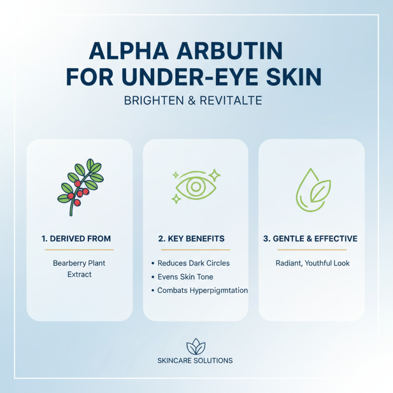 How to Use Alpha Arbutin Safely Under Eyes?