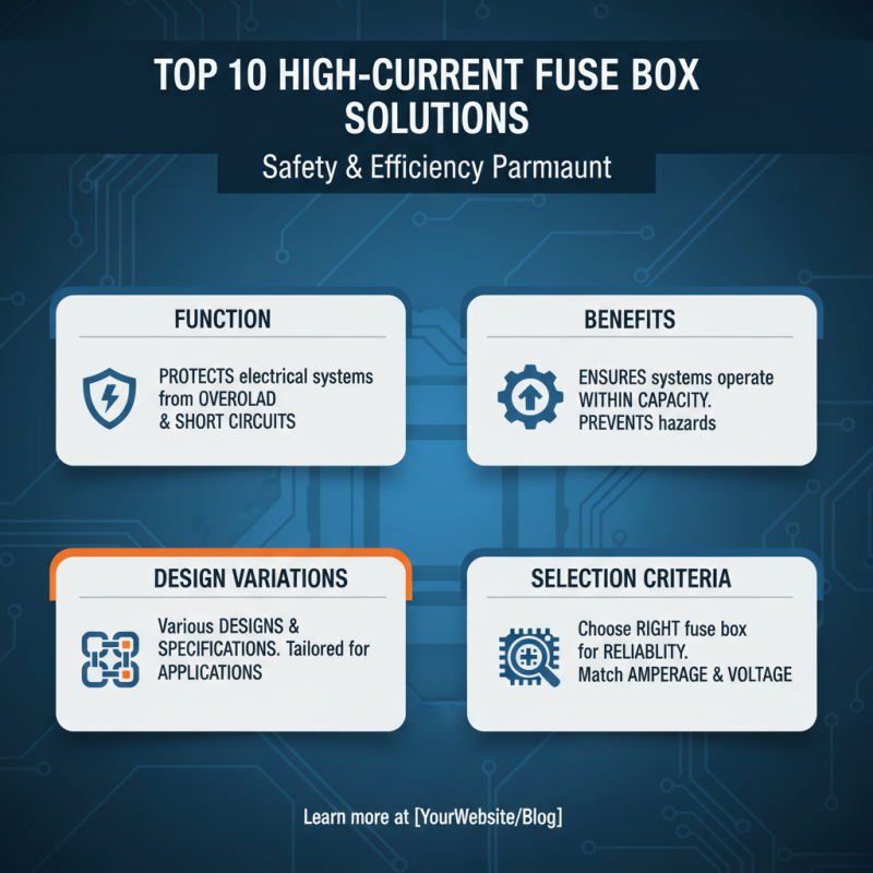 Top 10 High-Current Fuse Box Solutions for Your Needs?