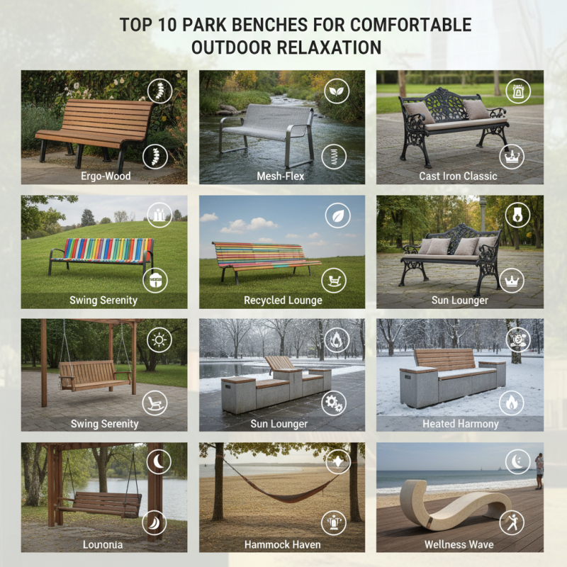 Top 10 Park Benches for Comfortable Outdoor Relaxation?
