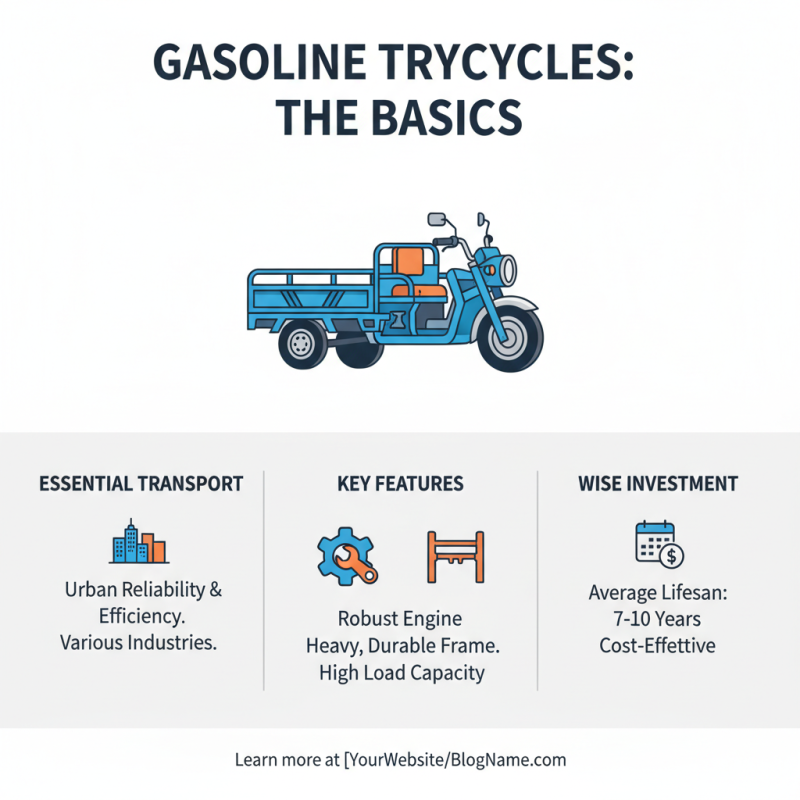 How to Choose the Best China Wholesale Durable Gasoline Tricycle?