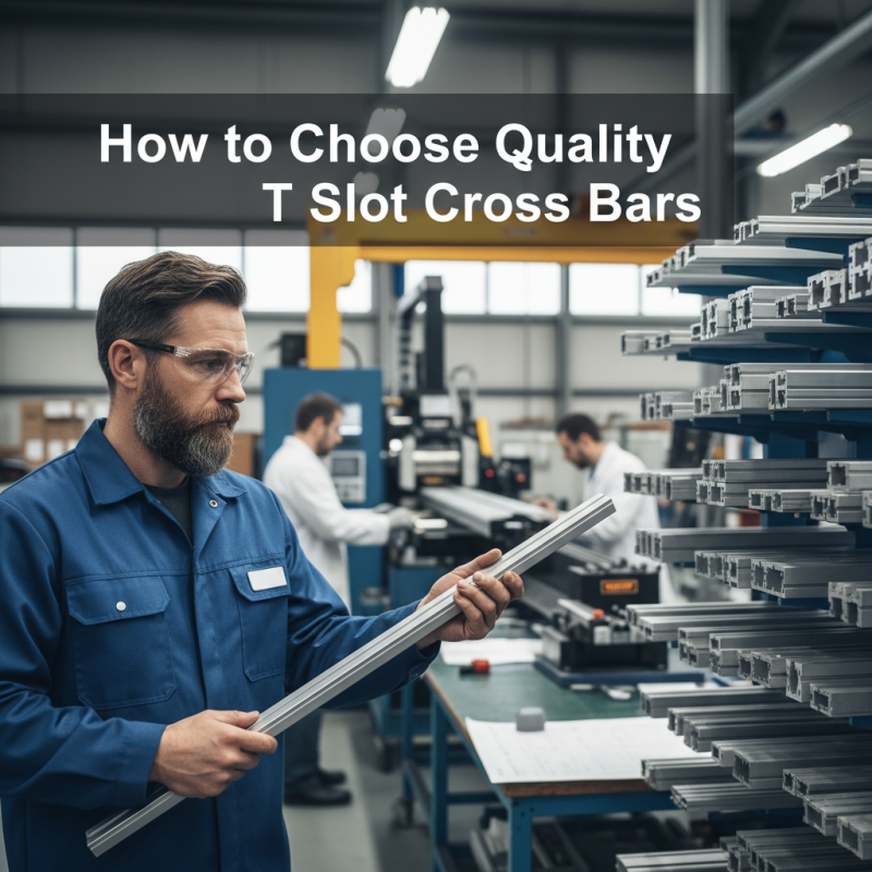 How to Choose High Quality Best T Slot Cross Bars from a Factory?