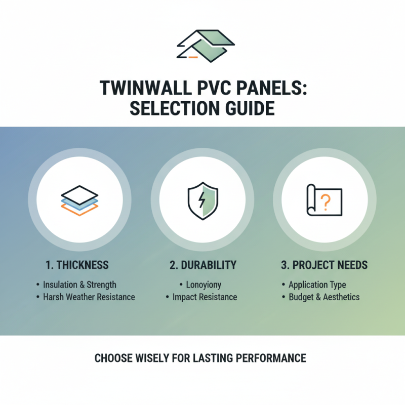 How to Choose Twinwall PVC Roof Panels for Your Project?