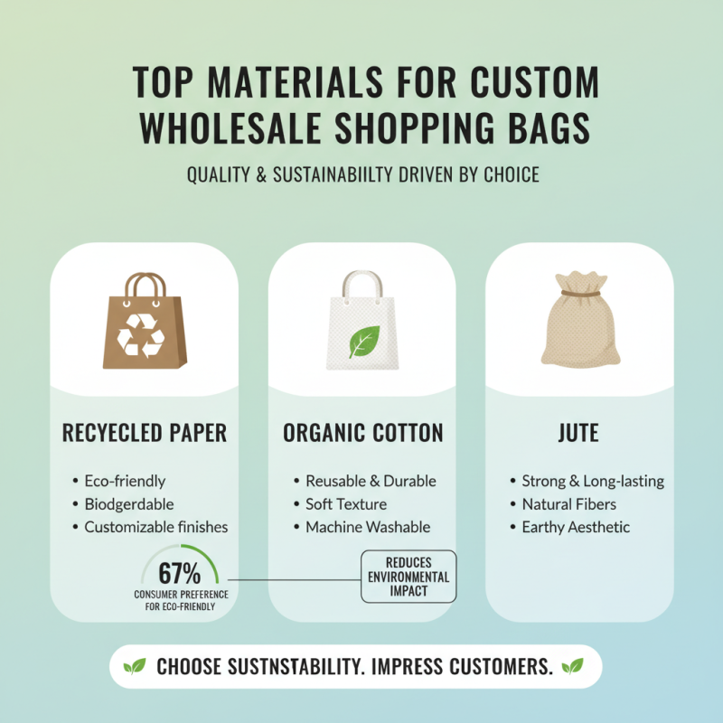 2026 Best Custom Wholesale Shopping Bag Options for Your Business?