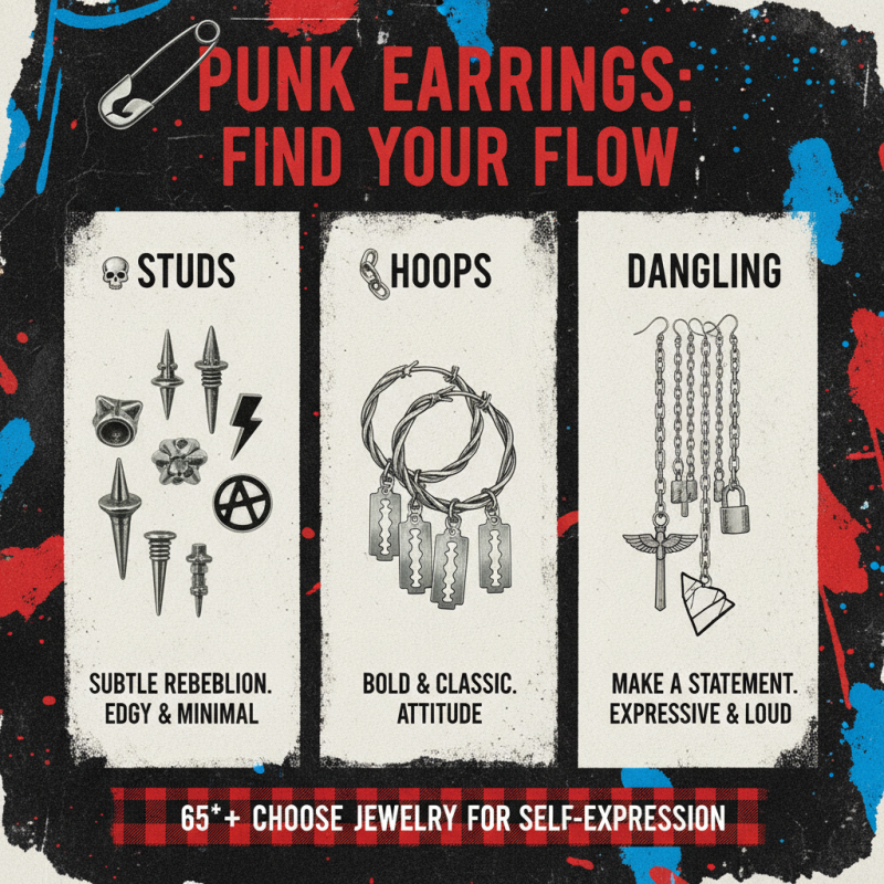 What is Punk Style Earrings and How to Choose Them?