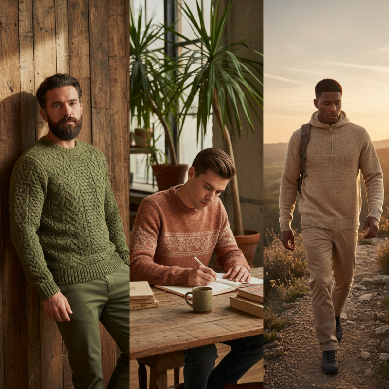 2026 Top Mens Knitted Sweatshirt Trends for Global Buyers?