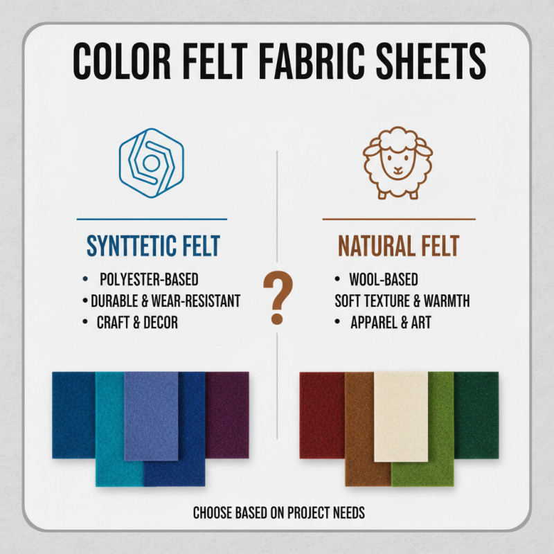 Top Tips for Choosing Color Felt Fabric Sheets for Your Projects?