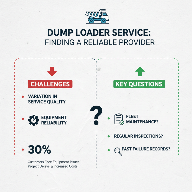 Top 5 Wholesale High-Quality Dump Loader Service Providers?