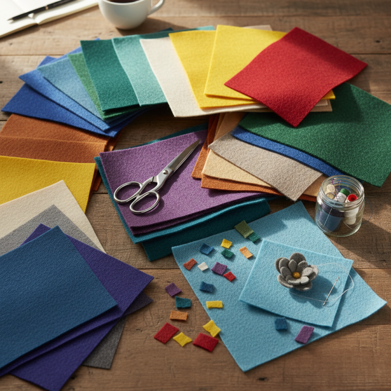 Top Tips for Choosing Color Felt Fabric Sheets for Your Projects?