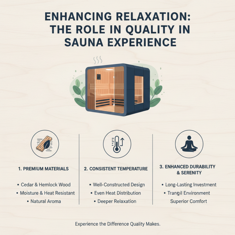 Why Invest in High Quality Sauna Equipment for Your Wellness?