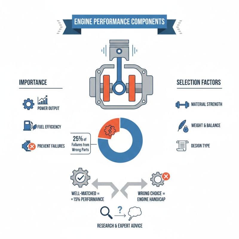 How to Choose the Right Piston Connecting Rod and Crankshaft?