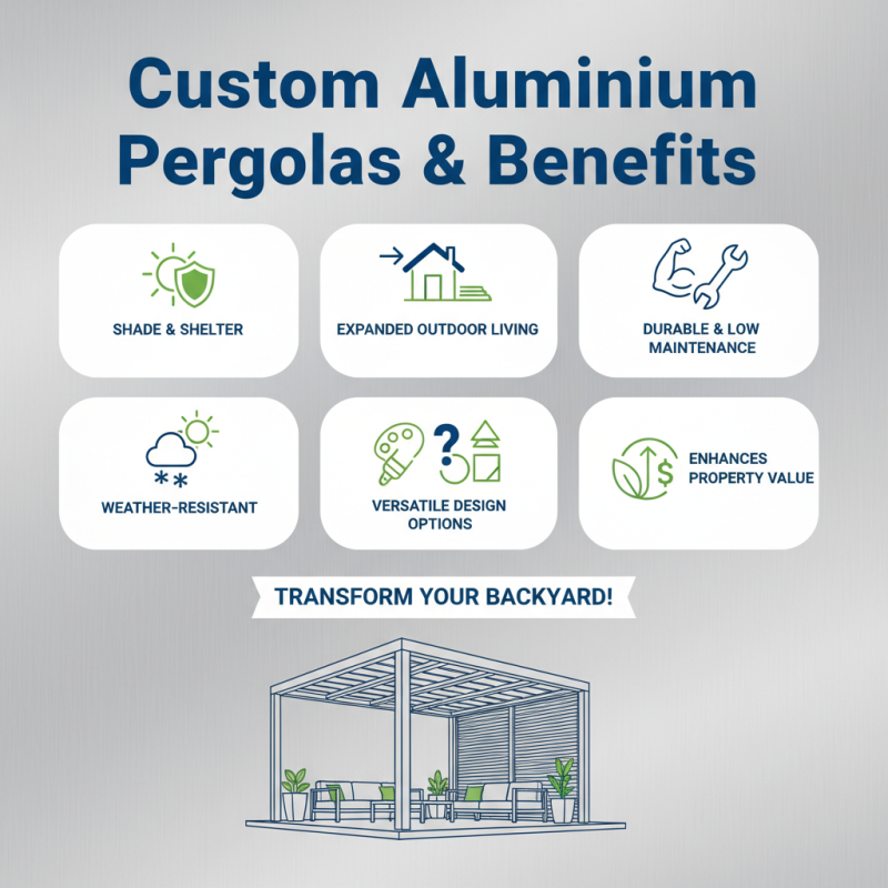 How to Choose the Best Custom ZHONGYA Aluminium Profile Aluminium Pergola Manufacturers?