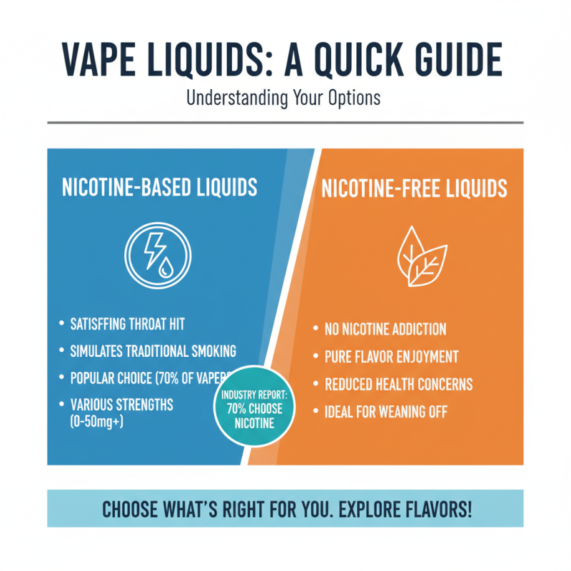 How to Choose the Best Cigarette Liquid for Your Needs?
