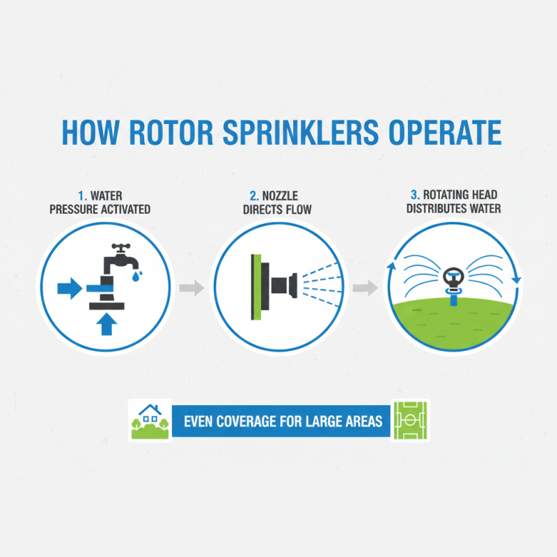 What is Rotor Sprinkler and How Does It Work?