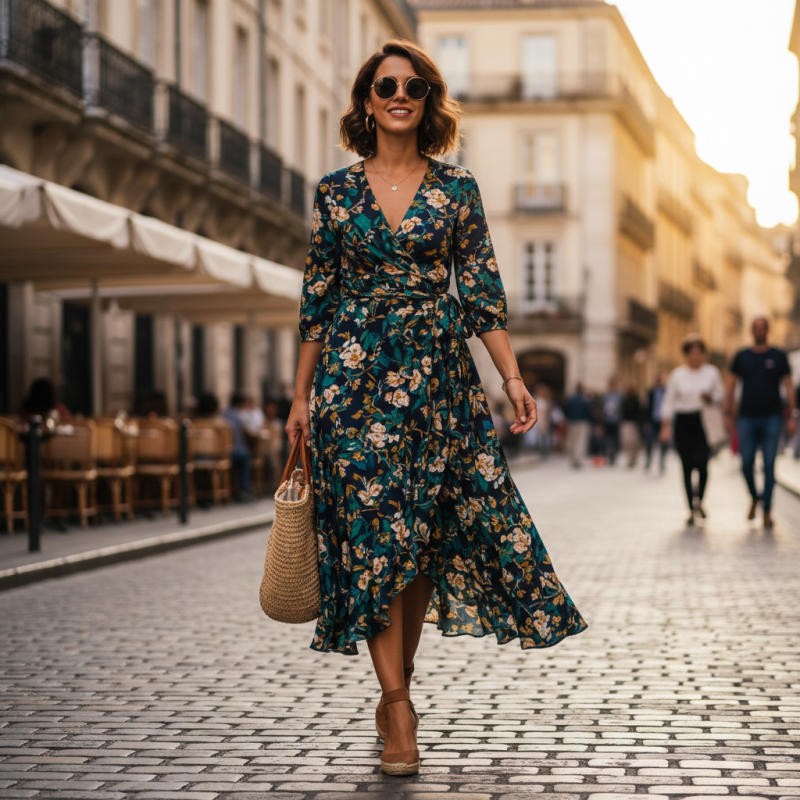 2026 Best Wrap Midi Dress Styles for Global Buyers?