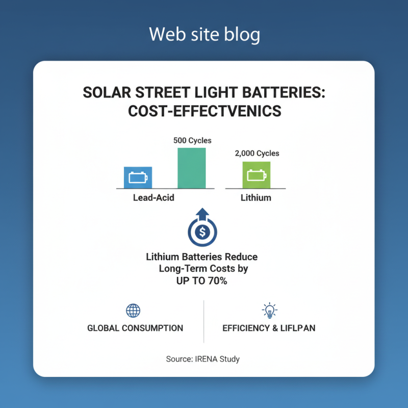 Best Solar Street Light Battery Options for Global Buyers?