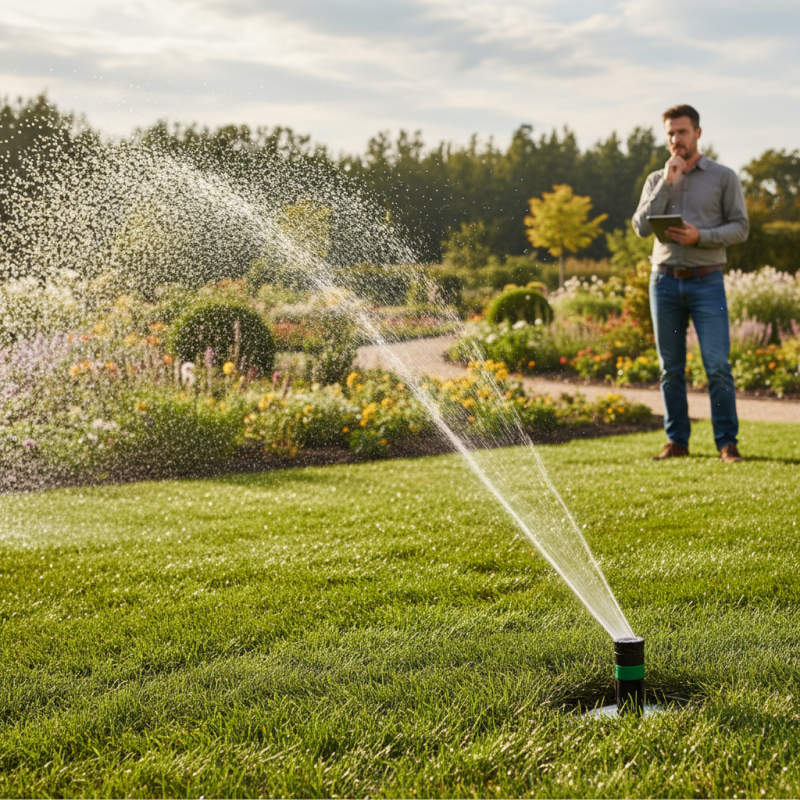 What is Rotor Sprinkler and How Does It Work?
