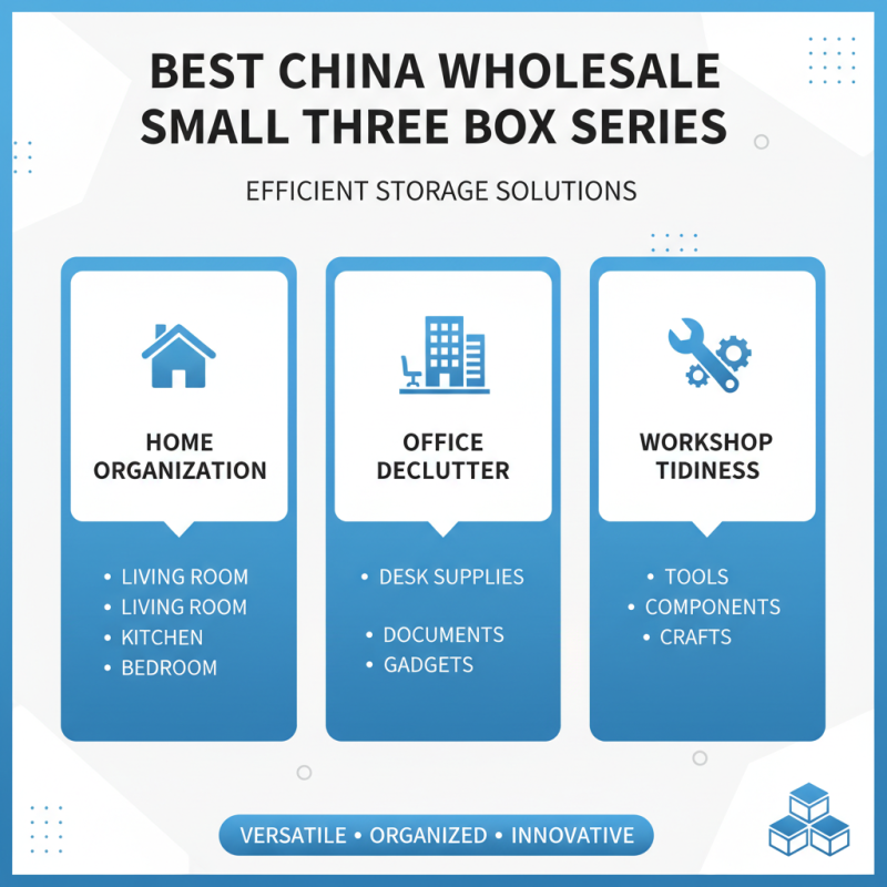 Best China Wholesale Small Three Box Series for Efficient Storage Solutions?
