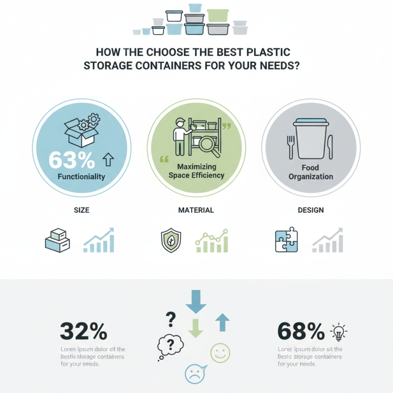 How to Choose the Best Plastic Storage Containers for Your Needs?