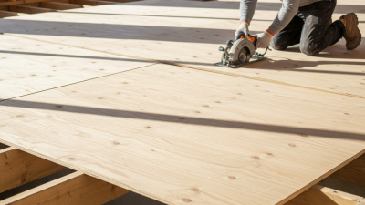 Why Choosing the Best High Quality Subfloor Plywood Manufacturers Matters?