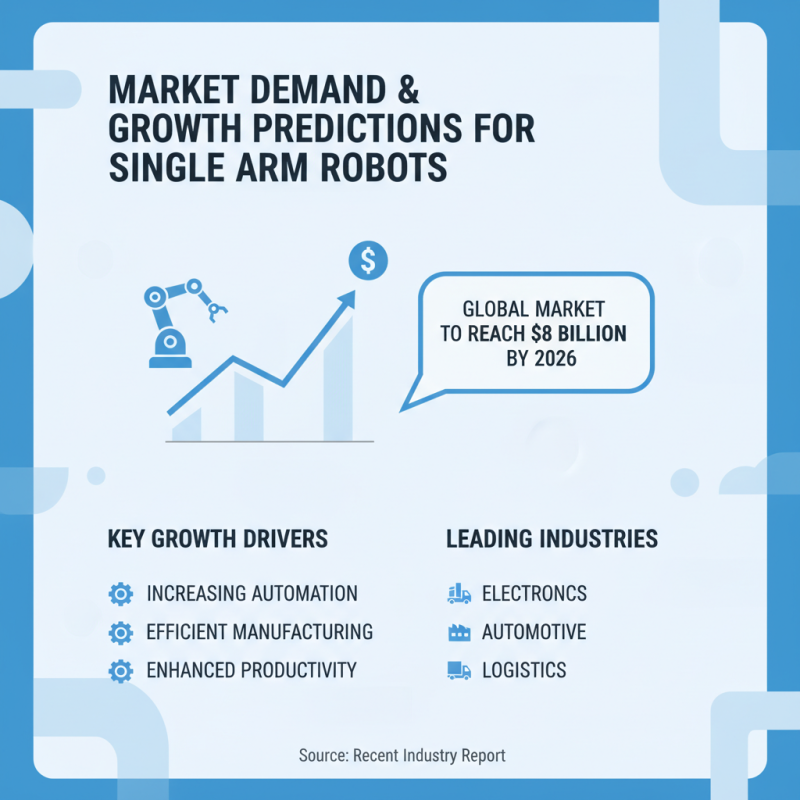 2026 Top Single Arm Robot Trends for Global Buyers?