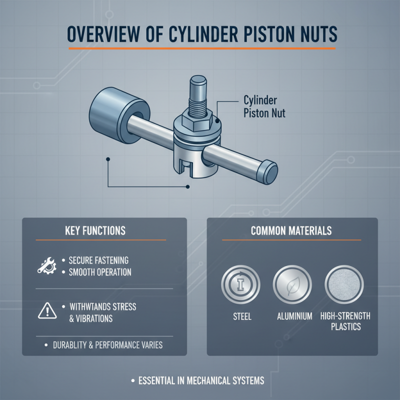 Best High-Quality Cylinder Piston Nut Manufacturers in China Explained?