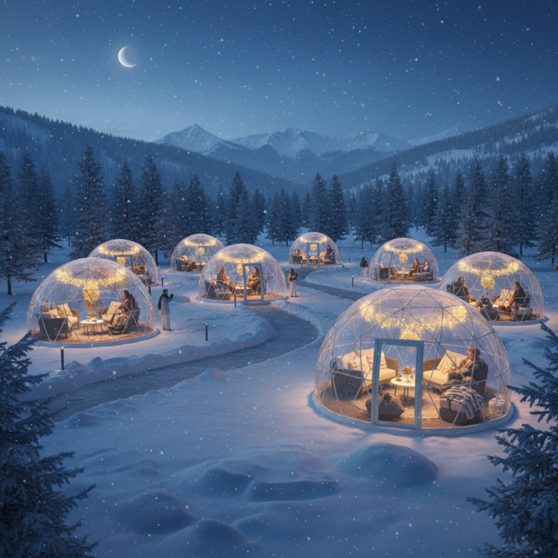 Why Choose an Outdoor Winter Igloo Dome for Your Events?