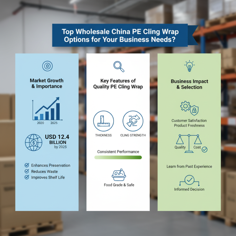 Top Wholesale China Pe Cling Wrap Options for Your Business Needs?