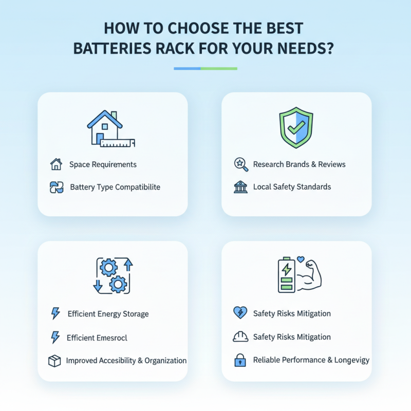 How to Choose the Best Batteries Rack for Your Needs?