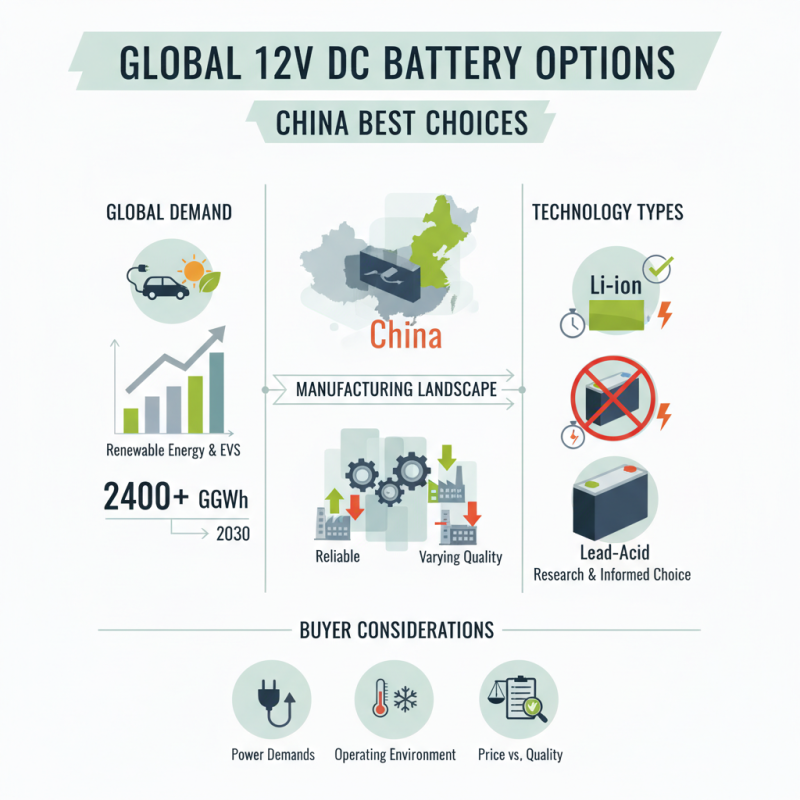 China Best 12v Dc Battery Options for Global Buyers?