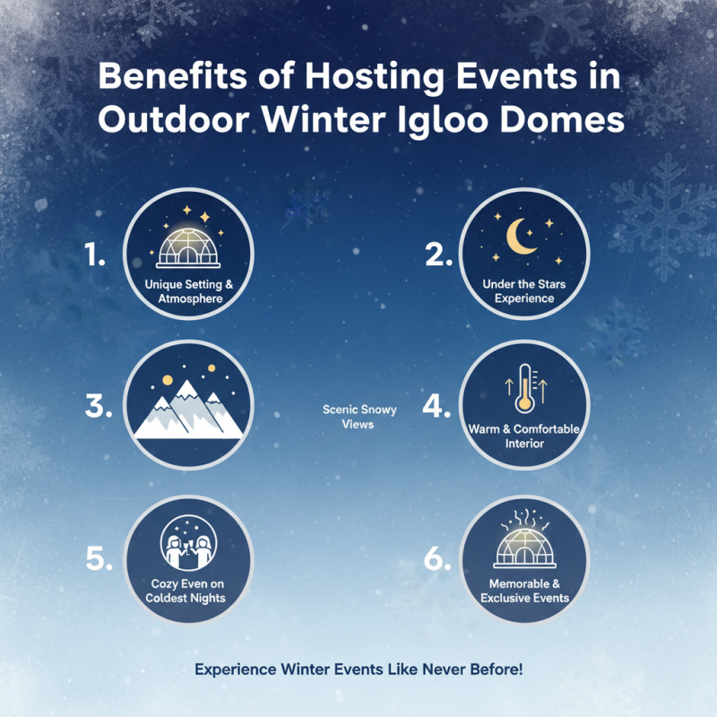 Why Choose an Outdoor Winter Igloo Dome for Your Events?